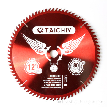 300*24T 36T 40T 48T 60T 80T 100T 120T TCT saw blade Circular Saw Blade for Wood